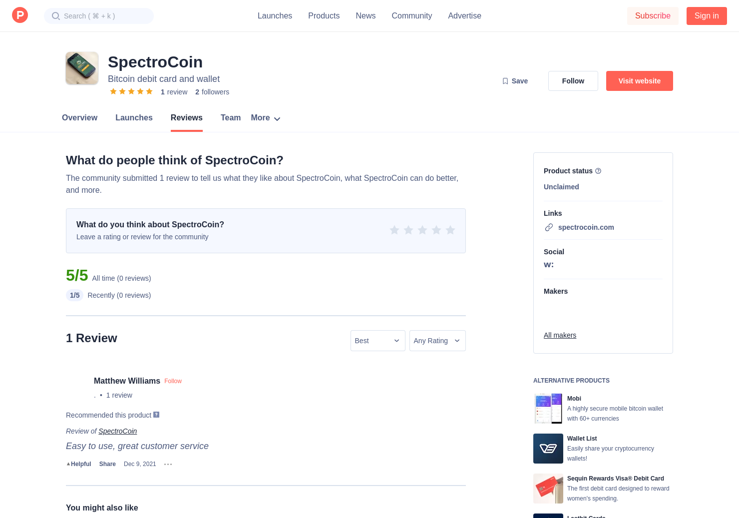 Spectrocoin Reviews Pros Cons And Rating Product Hunt - 